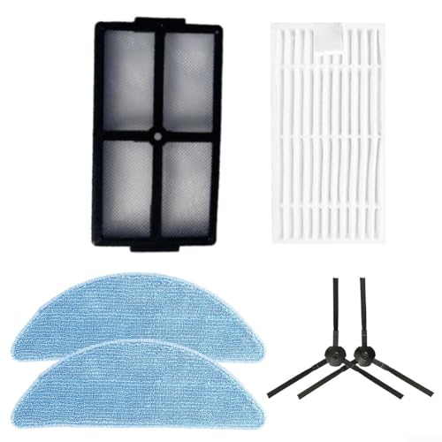 Seitenbürste Hepa Filter Mop Tuch Kits, Für ILife V9, Für V9 Pro Für G9 Roboter Staubsauger Ersatzset Seitenbürste Hepa Filter Mop Tuch Kits, Für ILife V9, Für V9 Pro Für G9 Roboter Staubsauger Ersatzset von ToolsEvery