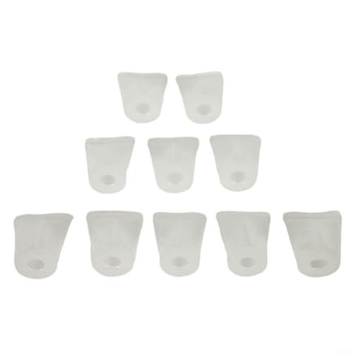 Set mit 10 Farbfilter-Werkzeugen, Nylon-Netz, 120 Maschen, Saug-Topf für Farbspritzgeräte, 8/10/12 mm Größen (10 mm) von ToolsEvery