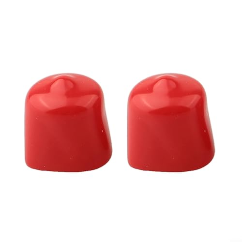 Silikon-Druckentlastungsventilabdeckung für Fuchs-Vordergabel, einfache Installation ohne Modifikationen (rot) von ToolsEvery