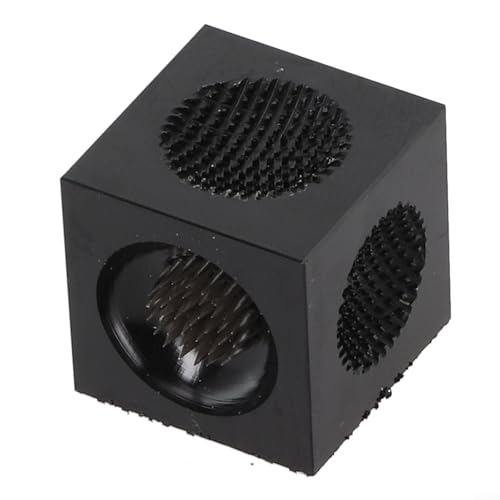Snooker-Queue-Spitzen-Werkzeug 3-in-1 zum Formen, Scheuern, Belüften von Queue-Spitzen für bessere Kontrolle (schwarz) von ToolsEvery