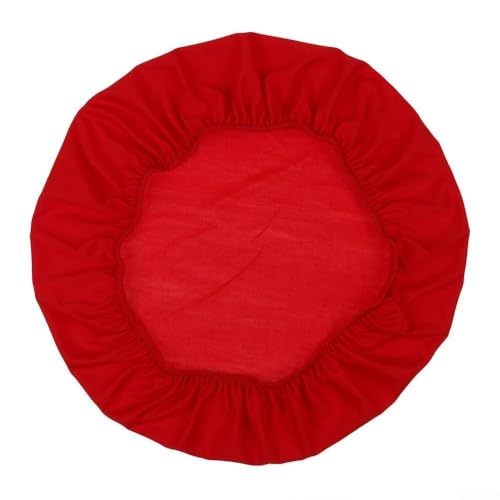 Spandex Stuhlhaubenbezüge für mehrere Anwendungen für Büros, Esszimmer und Außenbereiche (rot) von ToolsEvery