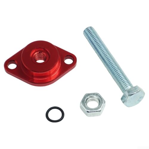 Spanner aus Aluminiumlegierung, kompatibel mit LC150 und WAVE125, mit kleiner Kettenspannungsregelung für reibungslosen Betrieb (rot) von ToolsEvery