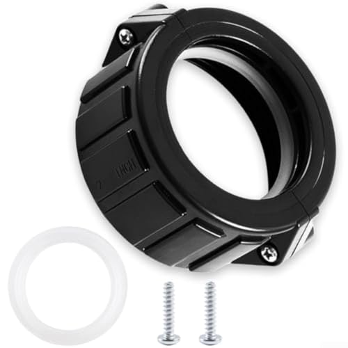 Split Nut Union, Bath Tub Heater Assembly, With Gaskets Screws Easy Install Leak Prevention Plastic Rubber Construction(1set) von ToolsEvery