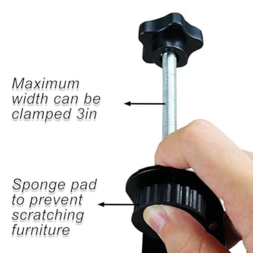 Starke verstellbare Terrassenmöbel-Clips, 4 Sets zur Befestigung von Stuhlkissen und Outdoor-Stoffen Starke verstellbare Terrassenmöbel-Clips, 4 Sets zur Befestigung von Stuhlkissen und Outdoor-Stoffen von ToolsEvery