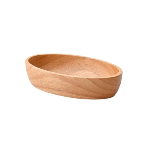 Stilvolles Holztablett zum Servieren für Gerichte und Snacks, bringt Charme zu Ihren Veranstaltungen (20 x 12 x 4,5 cm) von ToolsEvery