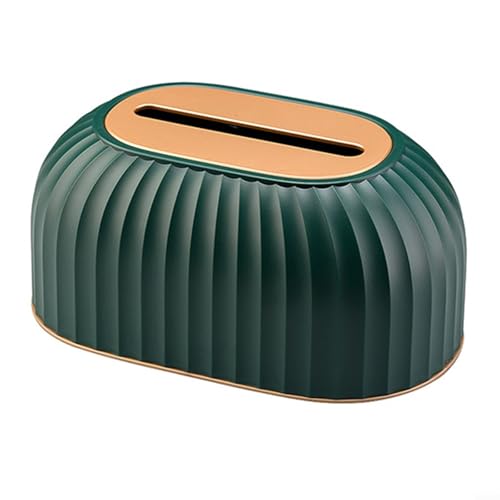 Taschentuchbox mit nordischem Design, verleiht Ihrem Schreibtisch oder Esstisch einen Hauch von Stil (dunkelgrün) von ToolsEvery
