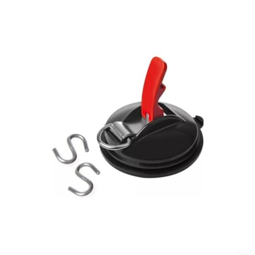 ToolsEvery Starke Saugnapfhaken für Auto und Außenbereich, unterstützt 45,4 kg, ideal für Zelte und Planen von ToolsEvery