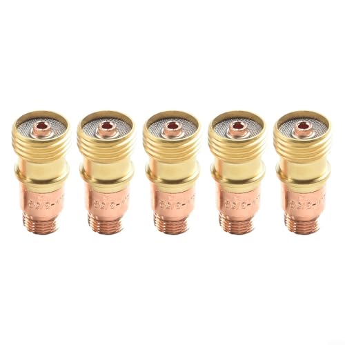 Verbinden Sie Ihre Tig-Taschenlampe einfach mit diesem Set aus 5 Messing-Spannzangenkörpern für Kurzobjektive (5 Stück 2,4 mm) von ToolsEvery
