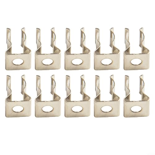 Vereinfachen Sie Ihren Platz mit 10 robusten Frottee-Clips zur Aufbewahrung von Werkzeugen in verschiedenen Einstellungen (6 mm) von ToolsEvery