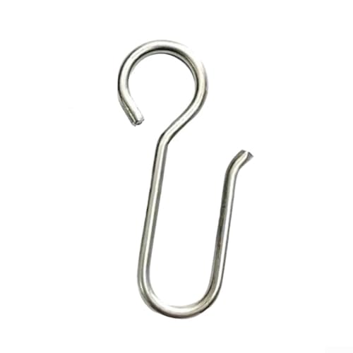 Vorhanghaken-Set aus Edelstahl für 100 Stück, praktisch und stilvoll (S22) von ToolsEvery