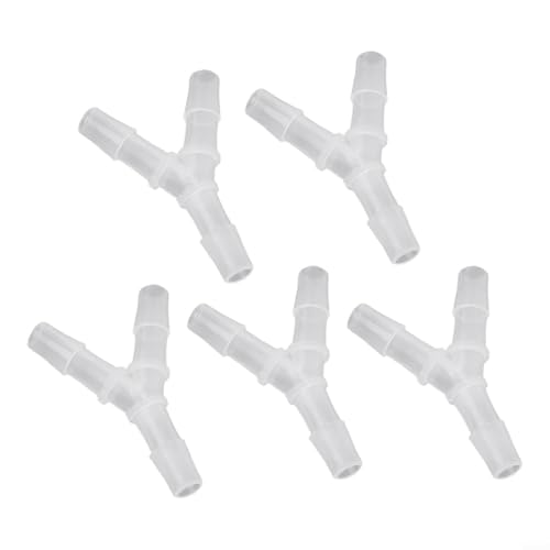 Y-förmiger T-Anschluss aus Kunststoff, Schlauchstutzen für zuverlässige Tropfbewässerung und Aquarium, einfache Installation ohne Werkzeug (9,5 mm Y-T-Stück) von ToolsEvery