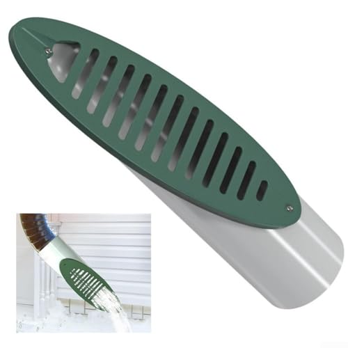 Yard Drain Emitter, Angled Slope Drainage Pipe For Sump Pump Discharge and Rinne Downspout Extensions, Angled Pipe Rinne Drain Yard Drain Emitter, Angled Slope Drainage Pipe For Sump Pump Discharge and Rinne Downspout Extensions, Angled Pipe Rinne Drain von ToolsEvery