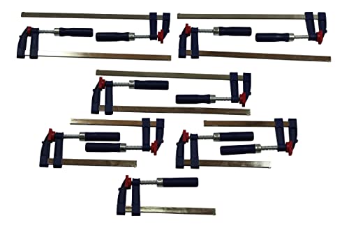 Tooltech v. Veto 11 x Schraubzwinge Set 150x50 + 300x50 Zwinge Klemmzwinge Einhandzwinge (Schwarz) Tooltech v. Veto 11 x Schraubzwinge Set 150x50 + 300x50 Zwinge Klemmzwinge Einhandzwinge (Schwarz) von Tooltech v. Veto