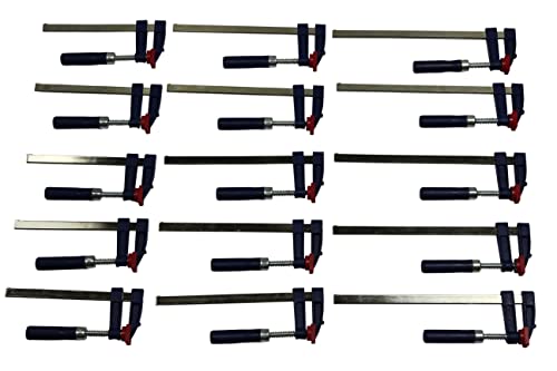 15 x Schraubzwinge Set 150x50 + 200x50 + 250x50 Zwinge Klemmzwinge Einhandzwinge 15 x Schraubzwinge Set 150x50 + 200x50 + 250x50 Zwinge Klemmzwinge Einhandzwinge von Tooltech v. Veto
