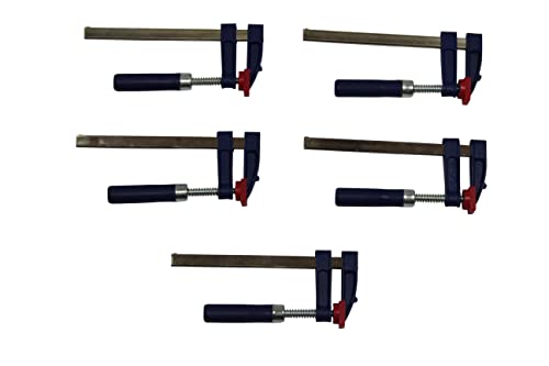5 x Schraubzwinge Set 150x50 Zwinge Leimzwinge Klemmzwinge Einhandzwinge 5 x Schraubzwinge Set 150x50 Zwinge Leimzwinge Klemmzwinge Einhandzwinge von Tooltech v. Veto