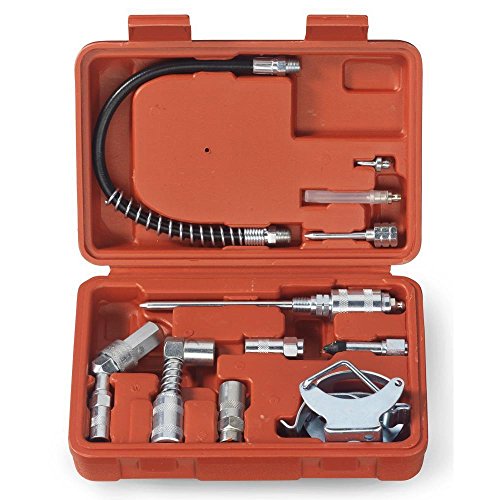 Tooluxe 61077L Multifunktions-Fettpresse und Schmierzubehör-Set von Tooluxe