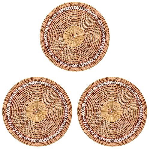 Toolvvik 3X Heim Gewebt Wand Korb Natural Boho Heim Dekorative Rattan Gewebt Wand Gewebt Wand Behang 11,8 Toolvvik 3X Heim Gewebt Wand Korb Natural Boho Heim Dekorative Rattan Gewebt Wand Gewebt Wand Behang 11,8 von Toolvvik