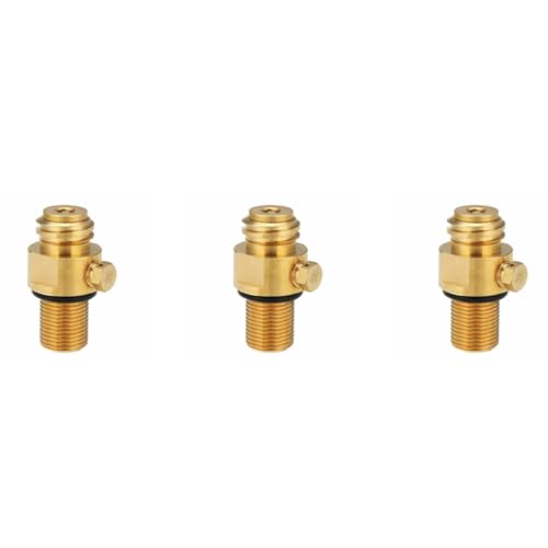Toolvvik 3X M18X1.5 Nachfüllung CO2 Ventil Adapter Gewinde Konverter für von Toolvvik