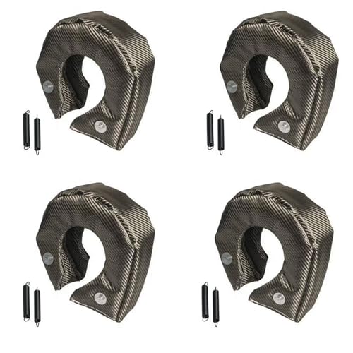 Toolvvik 4X T3 Racing Turbo Blanket Heat Shield Charger Cover mit Sicherungsfeder für T25 T28 GT25 CT26 GT28 GT30 GT32 GT35 GT37 Toolvvik 4X T3 Racing Turbo Blanket Heat Shield Charger Cover mit Sicherungsfeder für T25 T28 GT25 CT26 GT28 GT30 GT32 GT35 GT37 von Toolvvik