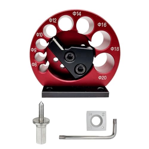 Toolvvik 8-Loch-Stift-Befestigungs-Set, verstellbares Frässtift-Werkzeug-Set, Frässtift-Werkzeug-Set, 8 mm-20 mm von Toolvvik