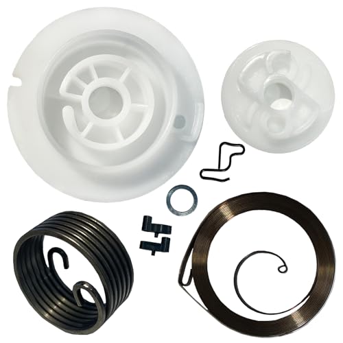 Toolyuan Seilzugstarter-Reparatur-Set für STHIL BG56C BG86C SH86C SH56C Hand-Laubbläser inkl. 4237-190-0600 Rücklauffeder Startfeder Federträger Klauenklammer Toolyuan Seilzugstarter-Reparatur-Set für STHIL BG56C BG86C SH86C SH56C Hand-Laubbläser inkl. 4237-190-0600 Rücklauffeder Startfeder Federträger Klauenklammer von Toolyuan
