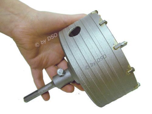 TCT Kernbohrkrone mit SDS-Schaft DR045, 125 mm von Toolzone