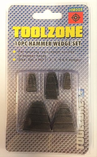 Toolzone 10-teiliges Hammerkeil-Set HM008 von Toolzone