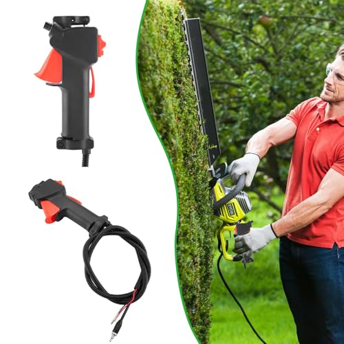 Trimmer Griffschalter, Freischneider Griffschalter Gasgriff Griffschalter 0.08ft Bürstenschneidergriff Gaszug Kabel Griff Schalter für Trimmer Freischneider Freischneider von Toothbace