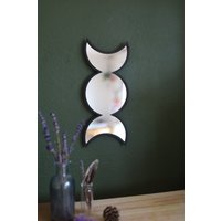 Dreifacher Göttin Spiegel, Halbmondphasen Halbmond, Dreifacher Mond von TootikiDeko