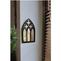 Gothic Spiegel, Kathedrale Fenster, Wand-Dekor von TootikiDeko