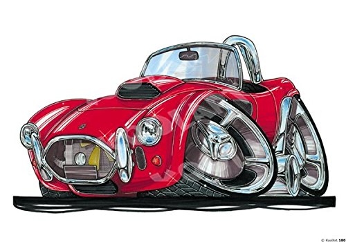 AC COBRA – Rot – Koolart Premium Qualität Schweres Mauspad 0180 AC COBRA – Rot – Koolart Premium Qualität Schweres Mauspad 0180 von Top Banana Gifts