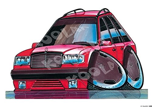 AMG Kombi – Rot – Koolart Premium Qualität Mauspad 0100 AMG Kombi – Rot – Koolart Premium Qualität Mauspad 0100 von Top Banana Gifts