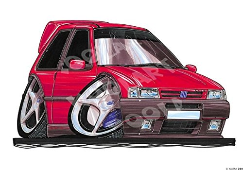 FIAT UNO TURBO – Rot – Koolart Premium Qualität Schweres Mauspad 0214 FIAT UNO TURBO – Rot – Koolart Premium Qualität Schweres Mauspad 0214 von Top Banana Gifts