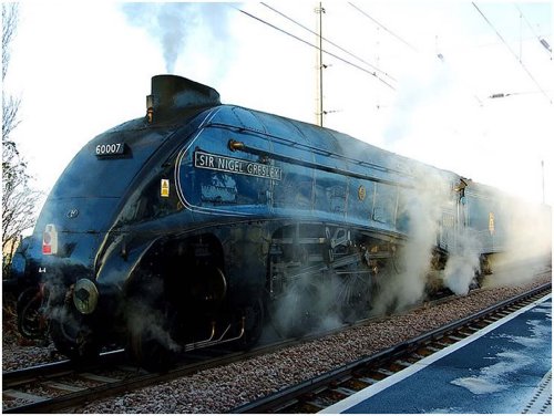 Sir Nigel Gresley Hochwertiges Mauspad Sir Nigel Gresley Hochwertiges Mauspad von Top Banana Gifts