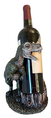 Top Brass T-Rex Weinflaschenhalter - Deko Lustig Dinosaurier Display - Jurassic Wine Guardian von Top Brass