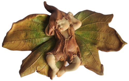 Top Collection Enchanted Story Figur Feengarten, schlafende Fee 3.75 by 5.75-Inch von Top Collection