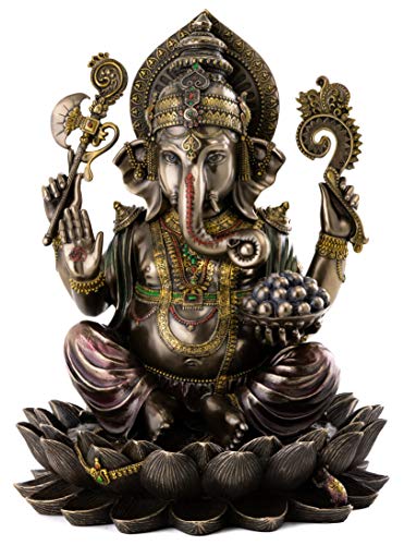 Top Collection Ganesha Hindu Elephant Statue, Mehrfarbig von Top Collection