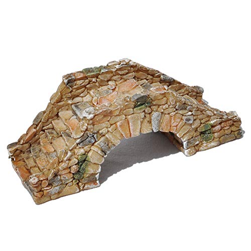 Top Collection Miniature Fairy Garden and Terrarium Cobblestone Bridge Figurine Top Collection Miniature Fairy Garden and Terrarium Cobblestone Bridge Figurine von Top Collection