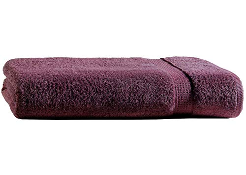 Top Fuel Fashion Badetuch Elegance 48022 Handtuch 100x150 cm Frottier Baumwolle Bordeaux (Bordeaux) von Top Fuel Fashion