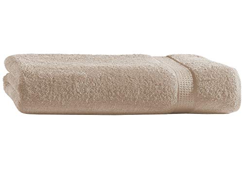 Top Fuel Fashion Badetuch Elegance 48038 Handtuch 100x150 cm Frottier Baumwolle beige (beige) von Top Fuel Fashion