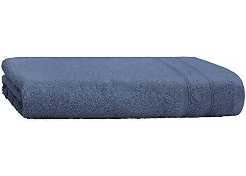 Top Fuel Fashion Duschtuch Bambus 36007 70x140 cm Frottier Bambus/Baumwolle Rauchblau (blau) von Top Fuel Fashion