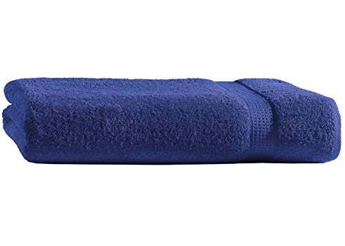 Top Fuel Fashion Duschtuch Elegance 38008 Handtuch 70x140 cm Frottier Baumwolle Royalblau (blau) von Top Fuel Fashion