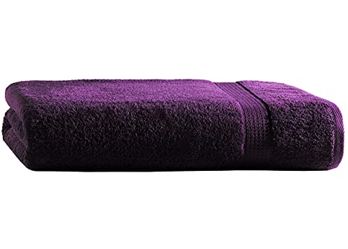 Top Fuel Fashion Duschtuch Elegance 38015 Handtuch 70x140 cm Frottier Baumwolle aubergine (lila) von Top Fuel Fashion