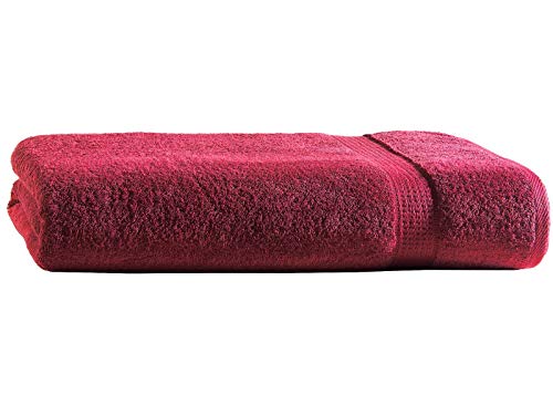 Top Fuel Fashion Waschlappen Elegance 58024 Waschhandschuh 16x21 cm Frottier Baumwolle rot (rot) von Top Fuel Fashion