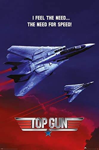 Top Gun 2 - The Need for Speed Unisex Poster Multicolor Papier 61 x 91,5 cm Fan-Merch, Film von Top Gun