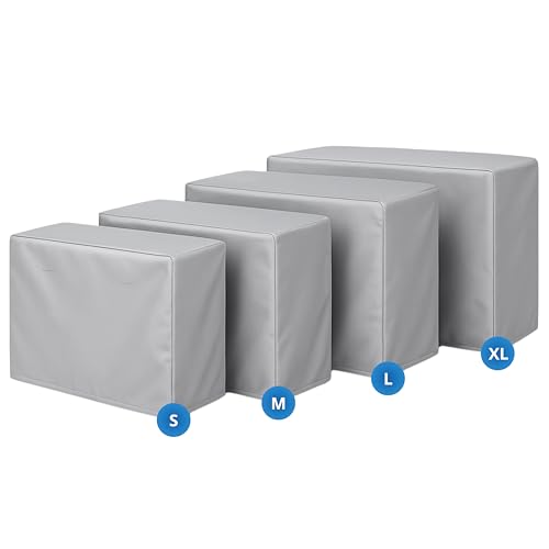 Top House Italia Abdeckung für Klimaanlage für den Außenbereich – 4 Größen erhältlich (Größe S) – PVC wasserdicht mit Lüftungsschlitzen – Schutz gegen Regen, Wind, Staub und Sand von Top House Italia