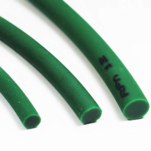 Meterware PU Rundriemen Antriebsriemen endloß grün rau ORing 0 Ring Riemen (8 mm) von Top Industrieteile