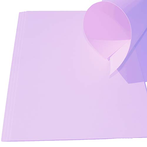 Top Lamination Laminiertechnik 10 Blatt Ton-Bastel-Karton DIN A5 240g/m² lila Dickes Ton-Papier 148x210mm super zum Basteln - komplett durchgefärbt bedruckbar - sehr stabil DIY Bastelideen von Top Lamination Laminiertechnik