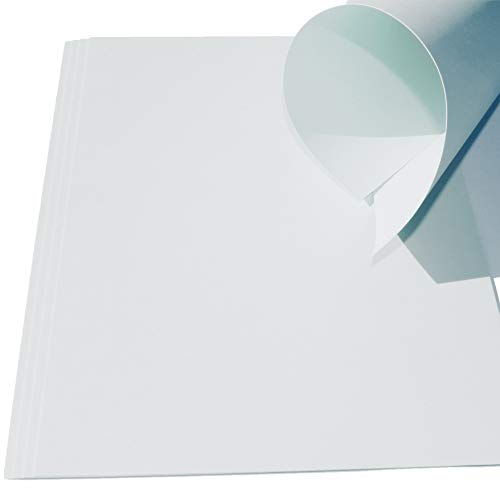 Top Lamination Laminiertechnik 100 Blatt Ton-Bastel-Karton DIN A3 240g/m² perlgrau Dickes Ton-Papier 297x420mm super zum Basteln - komplett durchgefärbt bedruckbar - sehr stabil DIY Bastelideen von Top Lamination Laminiertechnik