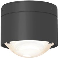 Top Light Avantgarde Puk! 80 One Avantgarde LED Deckenleuchte, Gehäuse anthrazit matt von Top Light Avantgarde